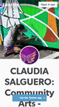 Mobile Screenshot of claudiasalguero.com